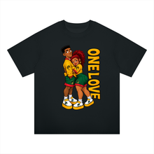Load image into Gallery viewer, Welcome to Strawland 90s edition "ONE LOVE"Oversized Drop Shoulder T-Shirt